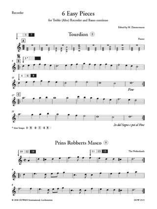 Album 2 - Treble recorder Bc - Partition - Flûte à bec